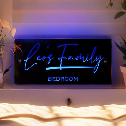 Customized LED Name Mirror