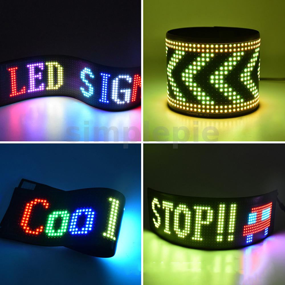 Programmable LED Sign with Bluetooth App Control